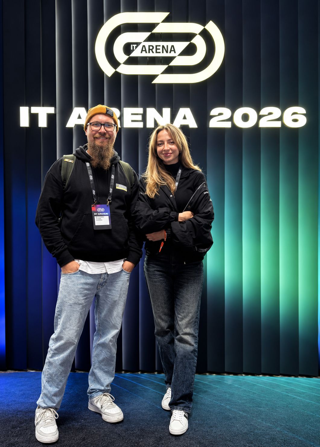 Arroyo Legacy team members at IT Arena 2026 in Lviv